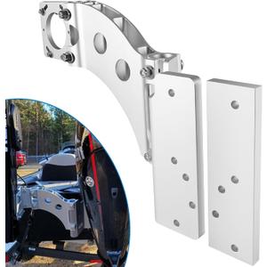 1810302 Talon Sandwich Adapter Mounting Bracket Heavy Duty Talon Jack Plate Mount Brackets Shallow Water Anchor Adapter Mounted Bracket for Port