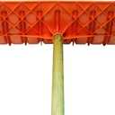 Bigfoot 21" Poly Pusher Snow Shovel - Wooden Handle
