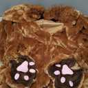 Morph Lion Costume Adult, Adult Lion Costume, Animal Costumes For Men, Safari Animal Halloween Outfit for Men, Large