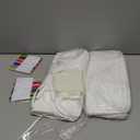 Morcheiong 36/72Pcs DIY Kid Aprons Set, Kids Painting Aprons with Colored Pen and Crafts Template for Handmade Craftsmanship