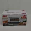 DASH Clear View Toaster - Compact Design with 7 Browning Levels & Clear-View Window, Extra-Wide Slot Large Toaster, 1-Touch Defrost, Reheat & Bagel Functions - Easy Clean Up Crumb Tray (White)
