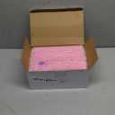 Gerrii 500 Pcs Pink Individually Wrapped Straws Extra Long 6 mm Plastic Drinking Straws Disposable for Party Restaurant Home Milkshakes Coffee Juice Beverage Smoothie (10)