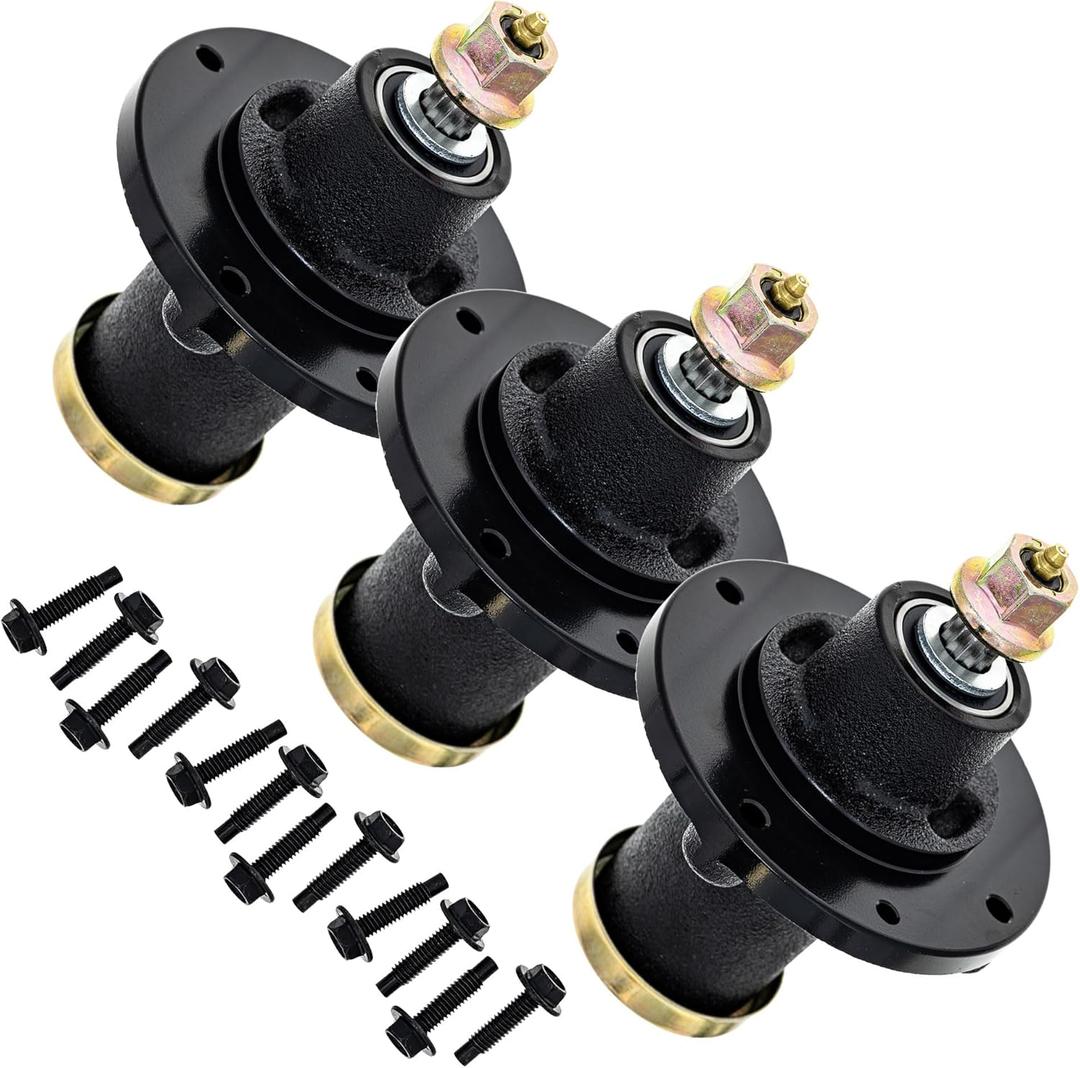 8TEN Mower Spindle for Husqvarna Z248F MZ48 48-Inch Deck 539131898 532174375 3 Pack