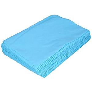 10 piece massage bed cover - disposable sheets, massage sheets - capacity, cosmetics, perforated, terry cloth - 180 80cm(Blue)