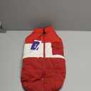 Reversible Dog Winter Coat, Waterproof Warm Fleece Sweater Windproof Lightweight Pet Snow Jacket for Medium Large Dogs with Double Ended Zipper, Cold Weather Dog Coat,Christmas Red, M (M (Neck 15.716.5", Chest 24.425.2"))