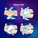 Tena ProSkin Overnight Incontinence Adult Diaper for Women & Men, Stretch Brief, Large/Extra Large, 48 Count (4 Packs of 12)