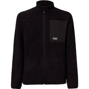 Oakley mens Mountain Fire Sherpa Sweatshirt (X-Small, Blackout)