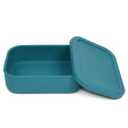 LIFKOME Portable Silicone Food Storage Container Rectangular Meal Box Flexible Reusable for Refrigerator Travel and Meal Prep Easy to Clean Leakproof Design for Fruits and Soups