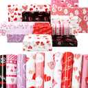 6 x Fancy Land 10 Sheets Valentine Wrapping Paper Sheets Wedding Valentines Day Gift Wrap Folded Large Sheets 20 X 28 Gift Decoration
