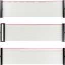 IDC GPIO Ribbon Flat Cable Female to Female 40Pin to 40 Pin 3 Types Connection (Pack of 3)