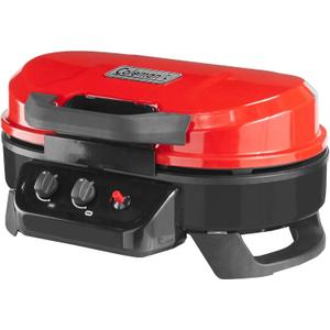 Coleman RoadTrip 225 Portable Tabletop Grill, 2-Burner Gas Grill with Matchless Ignition & Adjustable Temperature Control, 11,000 BTUs of Power for Grilling, Tailgating, Camping, BBQ, & More