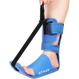 KTSAY Upgrade Plantar Fasciitis Night Splint & Relief Brace with Adjustable Straps - Support for Achilles Tendonitis, Heel Spur Pain, Day & Night Use