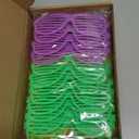 Ceenna 24 Pcs Mardi Gras Glasses Yellow Purple Green Masquerade Eyeglasses Shutter Shape Fashionable Festival Glasses Decoration for Mardi Gras Party Event Costume Accessories Decoration Props