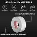 SWRT Reflective Tape 2 Inch x 160 Feet DOT-C2 Shining Star Fade Resistant White Reflective Tape Outdoor Waterproof Strong Adhesive Safety Warning Tape Reflector Conspicuity Tape for Trailer Truck Bike