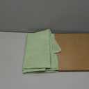 OWENIE Sheer Curtains 84 inches Long 2 Panels Set for Bedroom Living Room, Soft Solid Living Room Rod Pocket Light Filtering Curtains, 2 Pcs Each 42 W x 84" L, Light Green