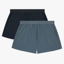 Hanes Women's Originals Sleep, 2-Pack, Comfywear Supersoft Lounge Shorts Pack, 3.25" XS