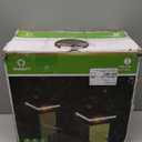 MAGGIFT 15 Lumen Post Lights for Outdoor, Fence Deck or Patio, Solar Powered Caps, Warm White High Brightness SMD LED Lighting, Lamp Fits 4x4, 5x5 or 6x6 Wooden Posts, 8 Pack