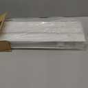 DEZ FURNISHINGS Cordless 2" Smooth Faux Wood Blind, 42" W x 48" H, Smooth White