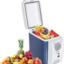 CAYNEL 12V 7.5 Quart Personal Thermoelectric, 7.5 Liter Capacity, Portable Electric Cooler Warmer with 12V DC, Small Fridge for Car, RV, and Camping Use
