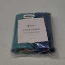 Eunzel 2 Pack Hot Yoga Towel with Grip Dot, Non Slip Yoga Mat Towe Sweat Absorbent Towel for Hot Yoga,Bikram, Pilates and Fitness 72" x 24", Dark Cyan/Steel Blue