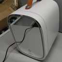 DF01A Skincare Fridge, With 3-Level Dimmable LED Light Mirror, Low Noise 4L Makeup Fridge for Skincare, Cooler & Warmer, Portable Design for Multiple Uses - Bedroom, Office, and Car