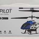H-41 Pilot Sky Rider Helicopter Drone with Wi-Fi Camera, (DRW241BU) BLUE, NIB