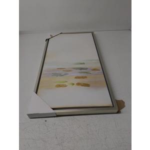 Painting Floater Framed Canvas Art Print Wall Art 19"Wx36"T