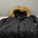 WenVen Women's Winter Long Hooded Sherpa Lined Parka Jacket Warm Coat, Size XL