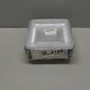 (35 Pack) 8x8 Aluminum Pans with Clear Plastic Lids - Square Baking Cake Pans - Foil Pans with Lids - Disposable Food Containers Great for Cooking, Heating, Storing, Prepping Food