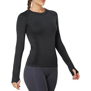 MathCat Workout Shirts for Women Long Sleeve, Workout Tops for Women, Quick Dry Gym Athletic Tops,Seamless Yoga Shirts, XS MathCat Workout Shirts for Women Long Sleeve, Workout Tops for Women, Quick Dry Gym Athletic Tops,Seamless Yoga Shirts, XS