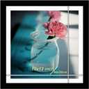 Betionol Diamond Painting Frames, Display 12x12in/30x30cm Diamond Painting Pictures or Photos, Black Natural Solid Wood Picture Frame with Acrylic Protection Glass, Back Mat And Hanging Kit