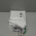 Under Armour Mens ColdGear Armour Fitted Mock (Large, White (100)/Black)