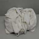 Nanspring Linen Curtains 96 Inches Long for Living Room 2 Panels Back Tab Modern Farmhouse Light Filtering 8ft Ceiling to Floor Privacy Boho Drapes for Bedroom Dining Ivory Cream W52 x L96 (Natural)