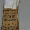 Stuffed Animal Storage Hammock Net - Toy Hammock Net for Stuffed Animals Corner - Hanging Stuff Animal Organizer Holder Large Size Baby Nursery Room Decor (XL Large(51L"*51H"*65"W), Beige)