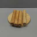 Solid Wood Step Stool for Adults, 9 Inch Multi-Use Wooden Round Stool for Bathroom Playroom Living Room, Four Legged Sitting Stools Small Chairs for Classroom