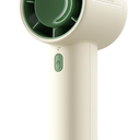 JISULIFE Portable Fan Christmas Gifts, 4000mAh Mini Handheld Fan with Neck Strap, Stickers, Christmas Stockings, Ideal for Travel, Camping. Gifts for Women, Men, Kids (Beige)