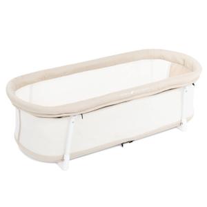 Baby Delight Snuggle Nest Bassinet, Portable Baby Bed, for Infants 0  5 Months, Organic Oat