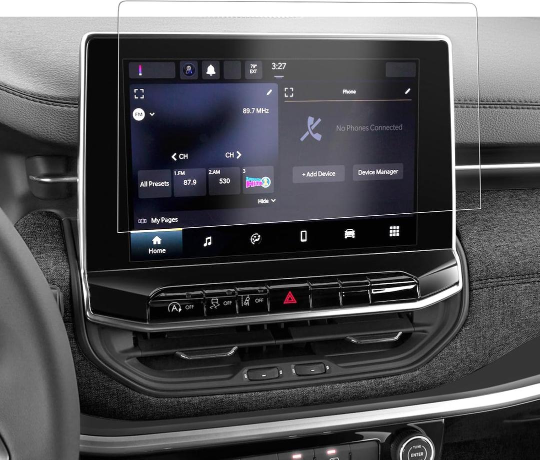 for 2022 Jeep Compass Screen Protector Anti Glare for 2022-2025 Compass Limited/Trailhawk 4X4 Uconnect 5 10.1-Inch Display Accessories Tempered Glass Protective Film (Compass 10.1-In Matte)