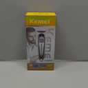 KEMEI Professional Beard and Hair Trimmer for Men, Cordless T-Blade Trimmers, Electric Hair Clippers for Barbers and Stylists, All Body Grooming Model 1949