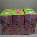 Pack of 3 LEASEN [ 12 Surprise Golden Eggs ] 500 Pack Plastic Easter Eggs Bulks, 2.3 Inch Empty Easter Eggs, Bright Colors Plastic Eggs Fillable for Easter Hunt, Basket Stuffers Fillers, Easter Party Favor