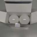 ALIDE E12 Candelabra Globe Dusk to Dawn Light Bulbs Outdoor 100W Equivalent, Automatic On/Off Sensor B11 LED Outside Bulbs 10W 1000LM,2700k Warm White Security Bulbs for Porch Garage Yard Patio, 2Pcs