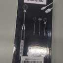 Milk Frother Handheld Rechargeable, Frother Wand Drink Mixer Electric Whisk for Coffee, Detachable With 3 Stainless Whisks, Hand Mixer for Lattes, Cappuccino, Matcha, Egg, No Stand,Black