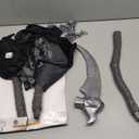 Spooktacular Creations Glowing Eyes Grim Reaper Costume for Kids, Halloween Costume for Boys, Halloween, Dress-up Party (Large(10-12 yr), Grey)