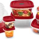 Rubbermaid Assorted Food Storage Container Set - Case of: 1; Each Pack Qty: 24; Total Items Qty: 24