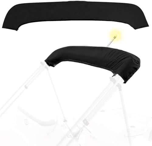 3Bow Bimini Top Storage Boot Cover with Light Hole Bimini Cover Boot Waterproof 900D Marine Grade Pontoon Bimini Top Replacement Boot,6'L 67"-72" W Black 3Bow Bimini Top Storage Boot Cover with Light Hole Bimini Cover Boot Waterproof 900D Marine Grade Pontoon Bimini Top Replacement Boot,6'L 67"-72" W Black