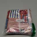 4th of July Tablecloth 60x120 Inch, Veterans Day Decorations for Home Table Cloth Rectangle, American Flag Collage Decor Tablecloths Polyester for Picnic Patriotic Party Supplies Dinner