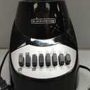 BLACK+DECKER Crush Master Blender, 10-Speeds with Stainless Steel Blades, Black, BL2010BP