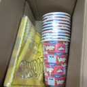 Silver Buffalo Golden Ticket Willy Wonka and the Chocolate Factory Themed Party Pack Set, 60 Piece