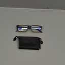 IBOANN Reading Glasses for Men Readers Mens Stylish Blue Light Blocking Computer Eyeglasses, 1.5x