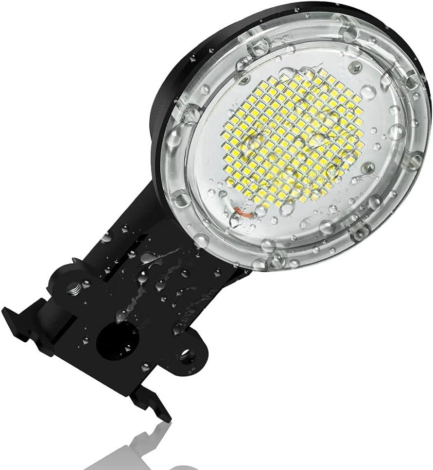 50W Yard Light Outdoor Lighting7000 Lumens LED Area Light Dusk to Dawn110 Volts Barn Lamps5000K Daylight Security FloodlightIP65 Waterproof Corridor Sconce Light Sensor Street Lamp (With New Upgrade Photocell Sensor)